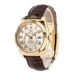 Cheapest Rolex Sky-Dweller 326138 18k Yellow Gold Luxury Watch - Image 3