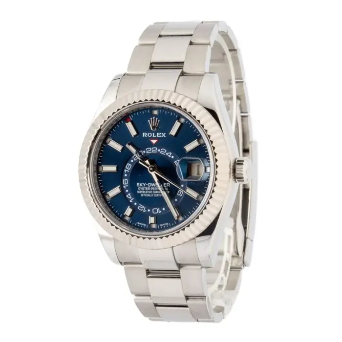 Cheapest Rolex Sky-Dweller 326934 Blue Super Clone Clean Factory - Image 3