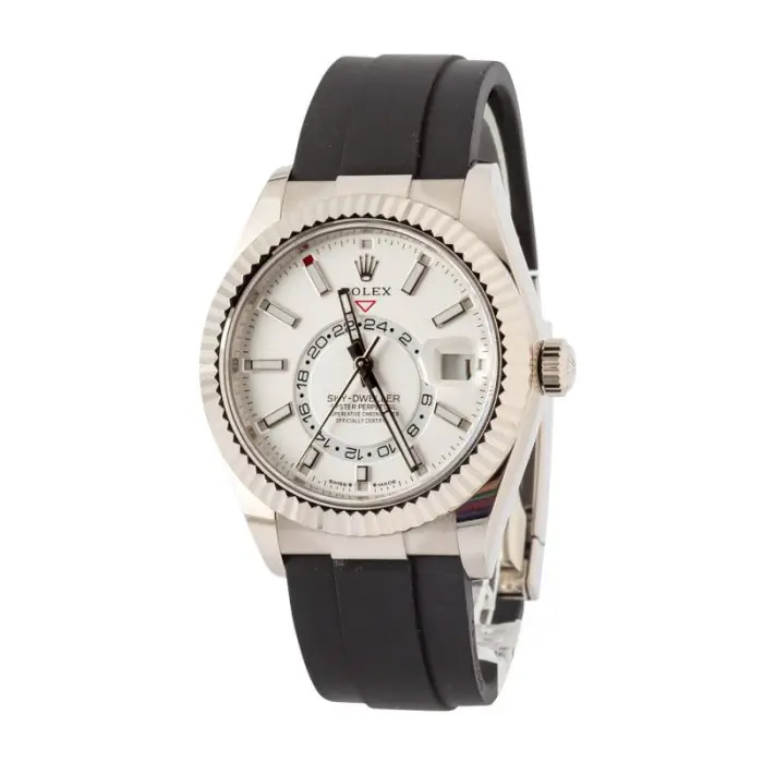 Cheapest Rolex Sky-Dweller 336239 White Gold Oysterflex 2023 - Image 3