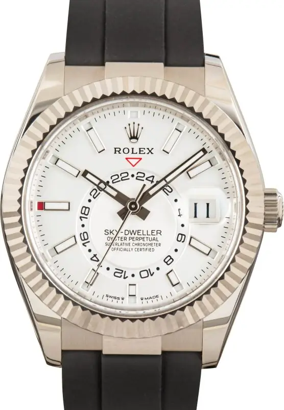 Cheapest Rolex Sky-Dweller 336239 White Gold Oysterflex 2023