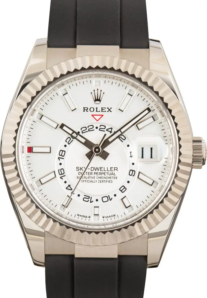 Cheapest Rolex Sky-Dweller 336239 White Gold Oysterflex 2023 - Image 2