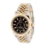 Cheapest Rolex Sky-Dweller 336933 Two-Tone Black Dial Super Clone