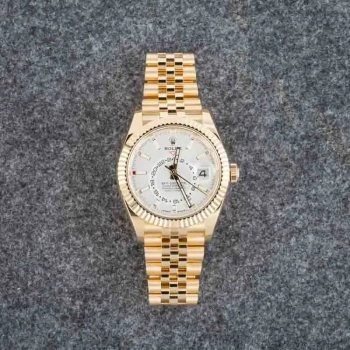 Clean Factory Supreme Rolex Sky-Dweller 336938 Yellow Gold Clone - Image 6