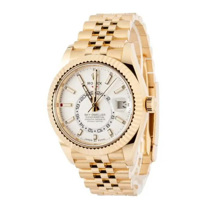 Clean Factory Supreme Rolex Sky-Dweller 336938 Yellow Gold Clone - Image 3