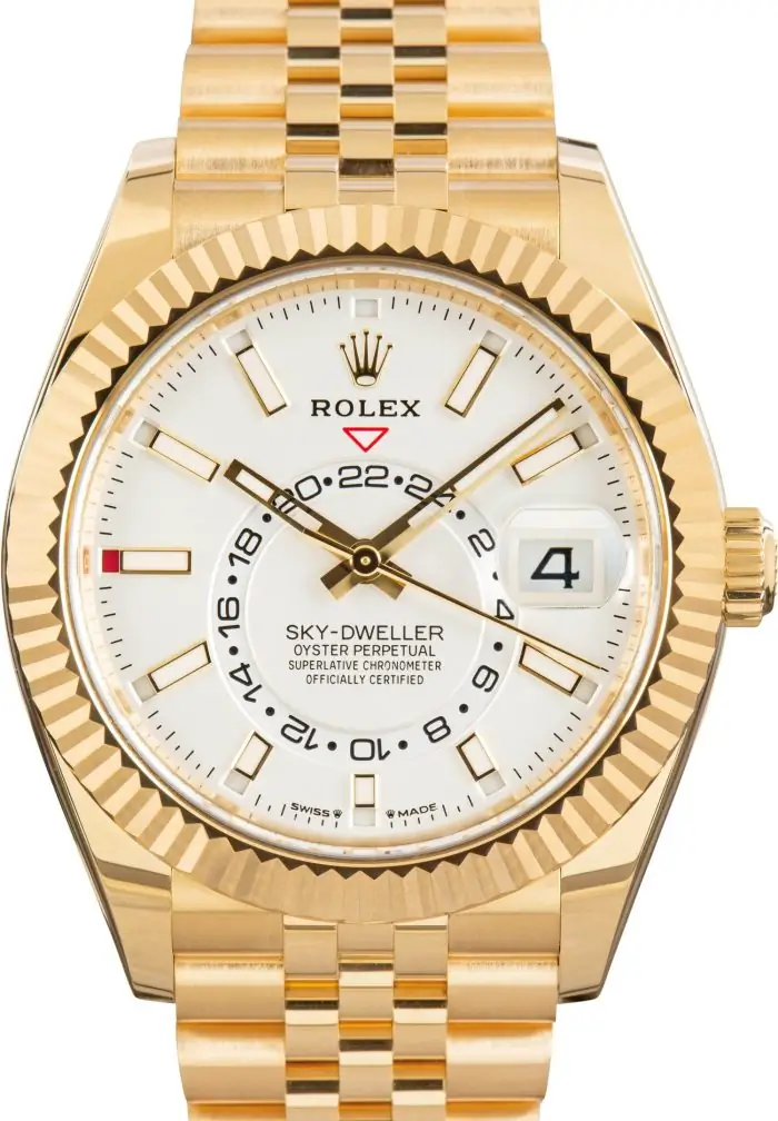 Clean Factory Supreme Rolex Sky-Dweller 336938 Yellow Gold Clone - Image 2