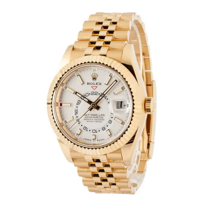 Cheapest Supreme Rolex Sky-Dweller 336938 White Dial 42mm - Image 3