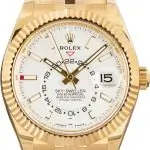 Cheapest Supreme Rolex Sky-Dweller 336938 White Dial 42mm