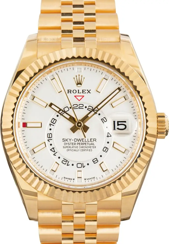 Cheapest Supreme Rolex Sky-Dweller 336938 White Dial 42mm - Image 2