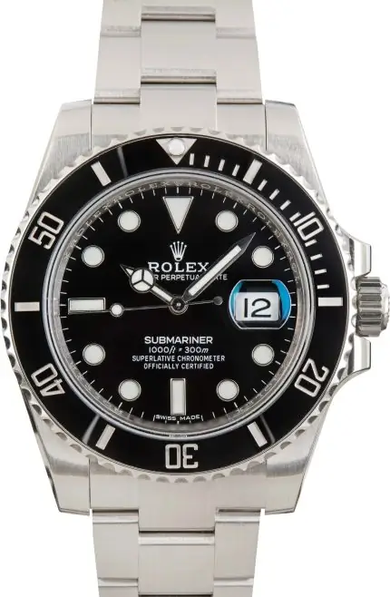 Clean Factory Supreme Rolex Submariner 116610 Black Clone