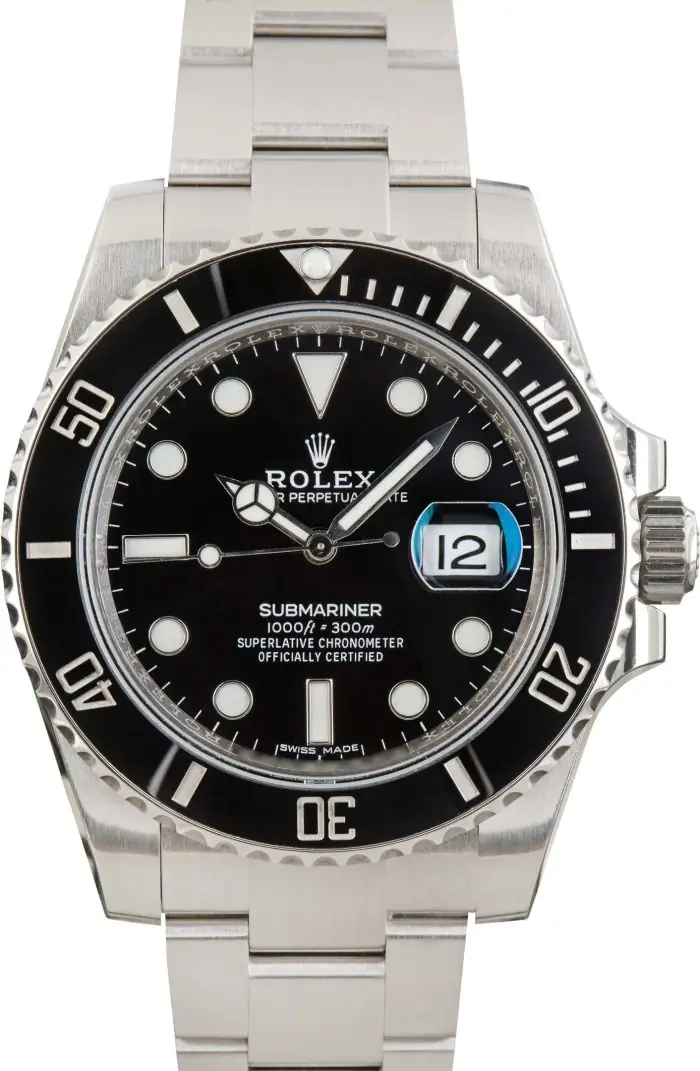 Clean Factory Supreme Rolex Submariner 116610 Black Clone - Image 2