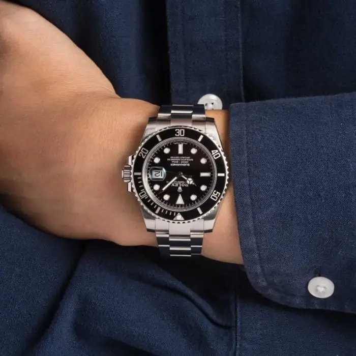 Clean Factory Supreme Rolex Submariner 116610 Black Clone - Image 5