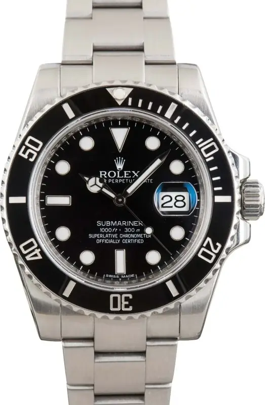 Cheapest Rolex Submariner 116610 Black Steel Super Clone Watch