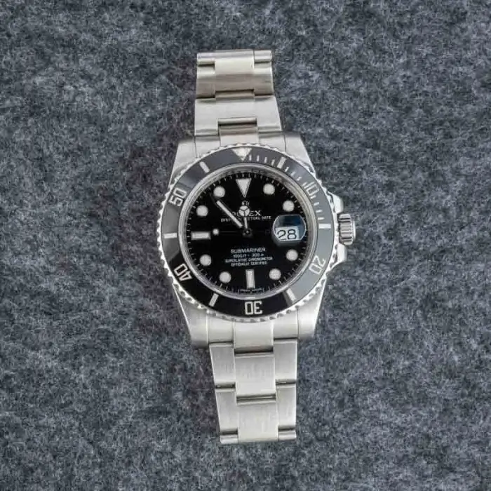Cheapest Rolex Submariner 116610 Black Steel Super Clone Watch - Image 6