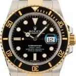 Cheapest Rolex Submariner 116613 Two-Tone Black Dial Super Clone