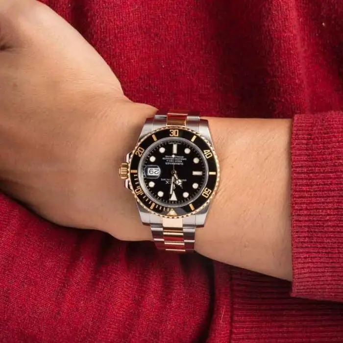 Clean Factory Supreme Rolex Submariner 116613 Black Super Clone - Image 5