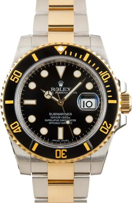 Clean Factory Supreme Rolex Submariner 116613 Black Dial Clone