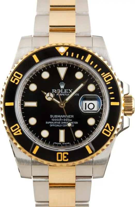 Clean Factory Supreme Rolex Submariner 116613 Black Dial Clone