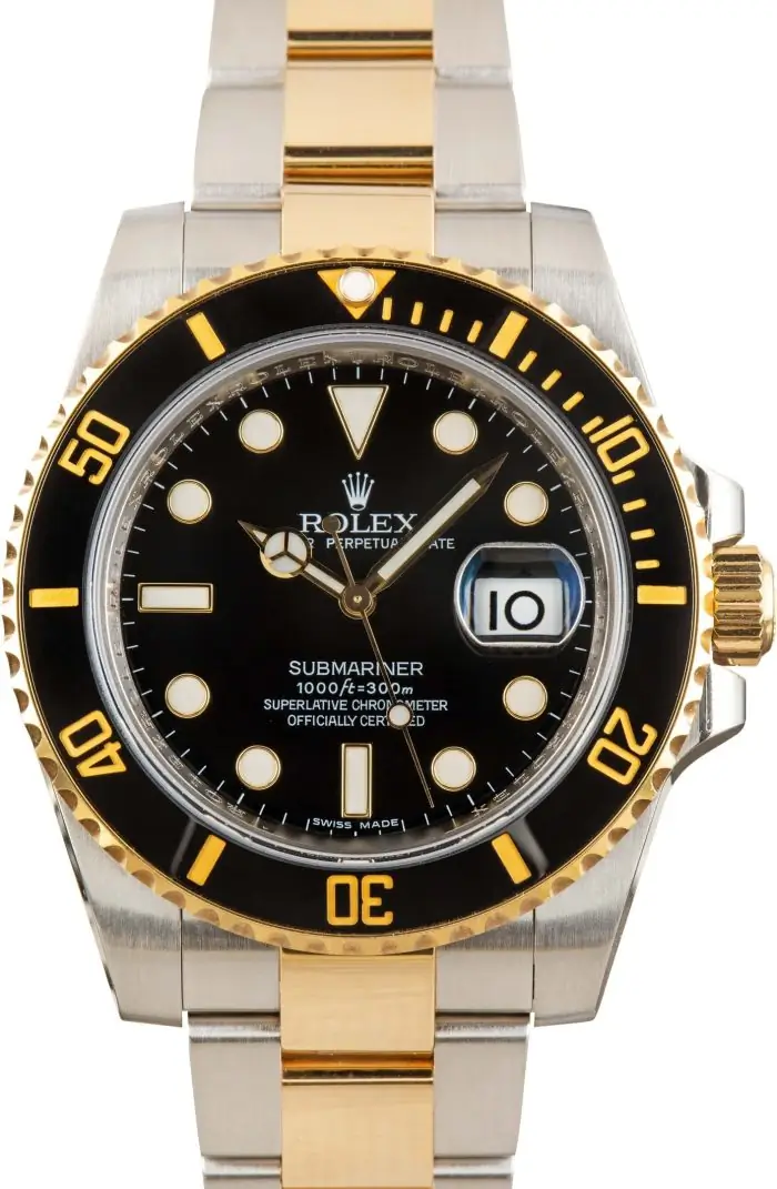 Clean Factory Supreme Rolex Submariner 116613 Black Dial Clone - Image 2