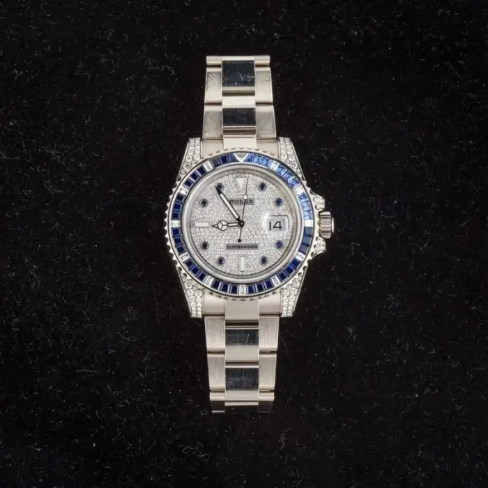 Clean Factory Supreme Rolex Submariner 116659 White Gold Diamond Bezel - Image 6