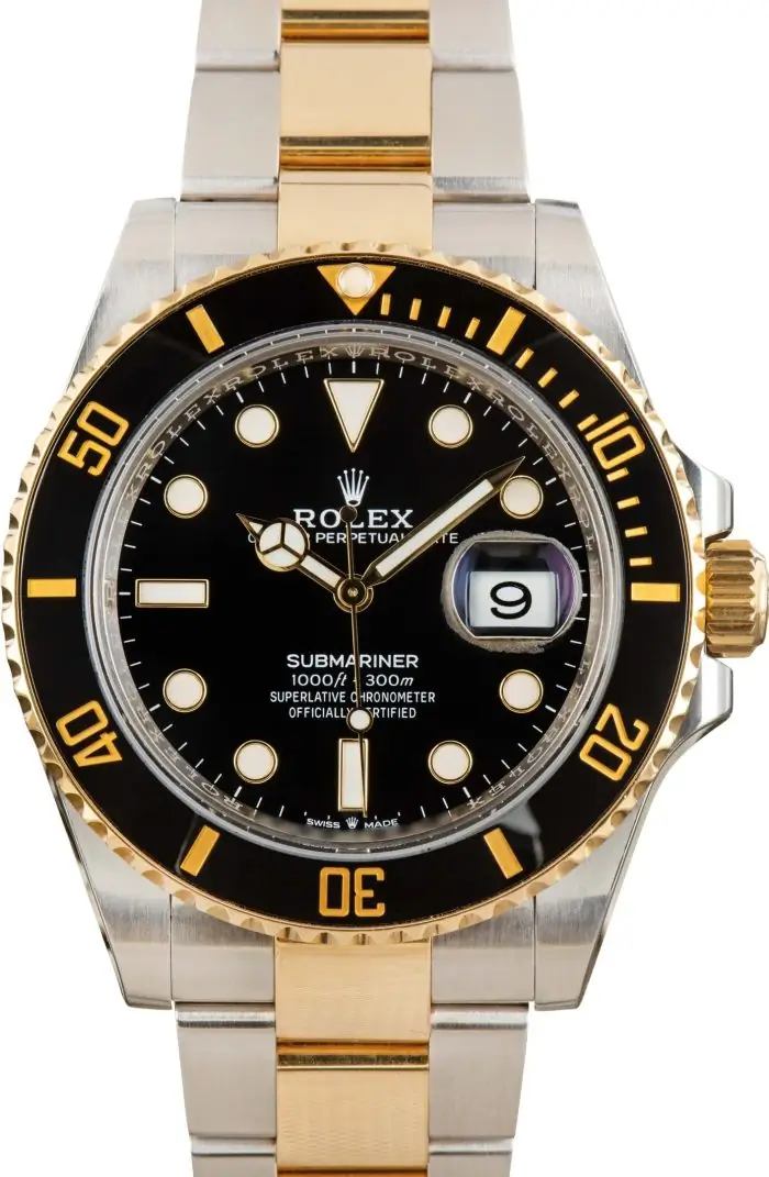 Supreme Rolex Submariner 126613LN Best Clone Steel Gold - Image 2