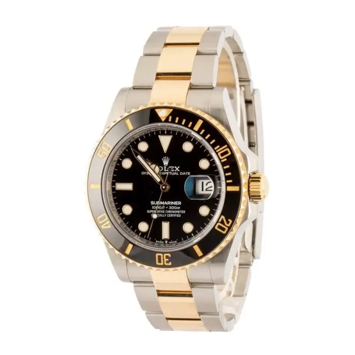 Clean Factory Supreme Rolex Submariner 126613 Two-Tone Black Dial - Image 3