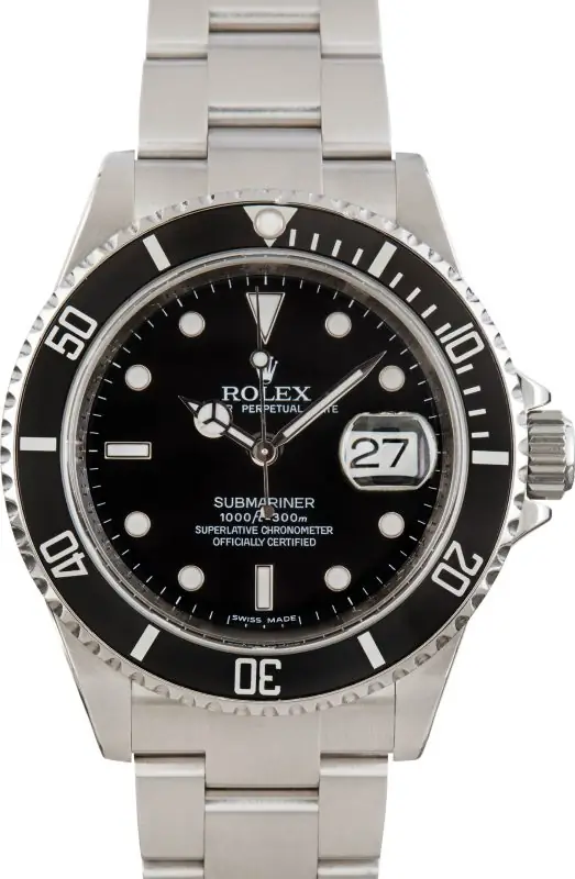 Cheapest Rolex Submariner 16610T Super Clone 40mm Stainless Steel