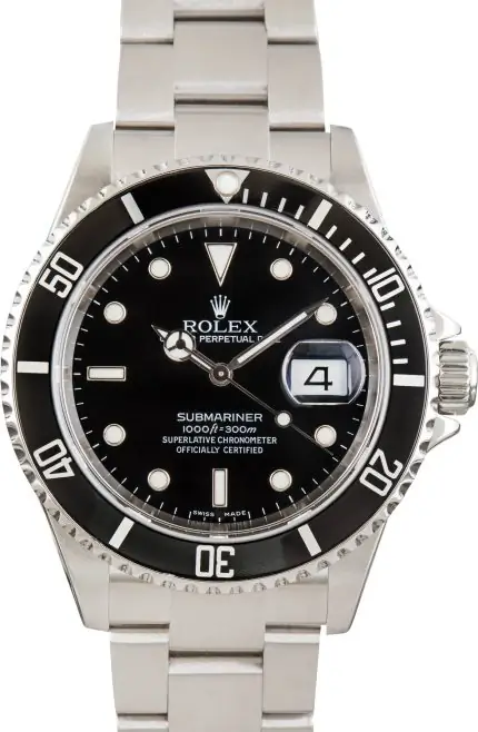Clean Factory Supreme Rolex Submariner 16610T Black Super Clone