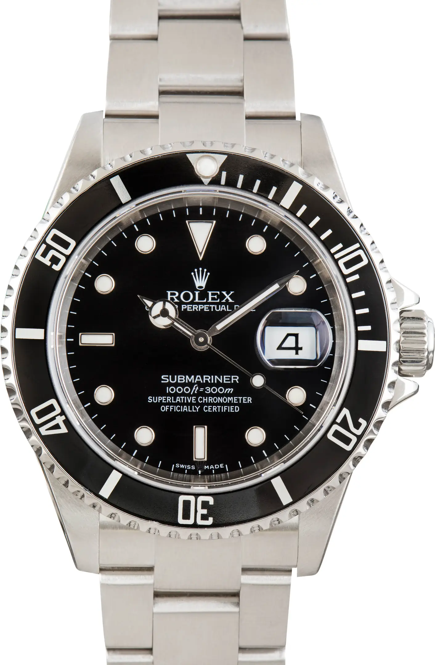Clean Factory Supreme Rolex Submariner 16610T Black Super Clone