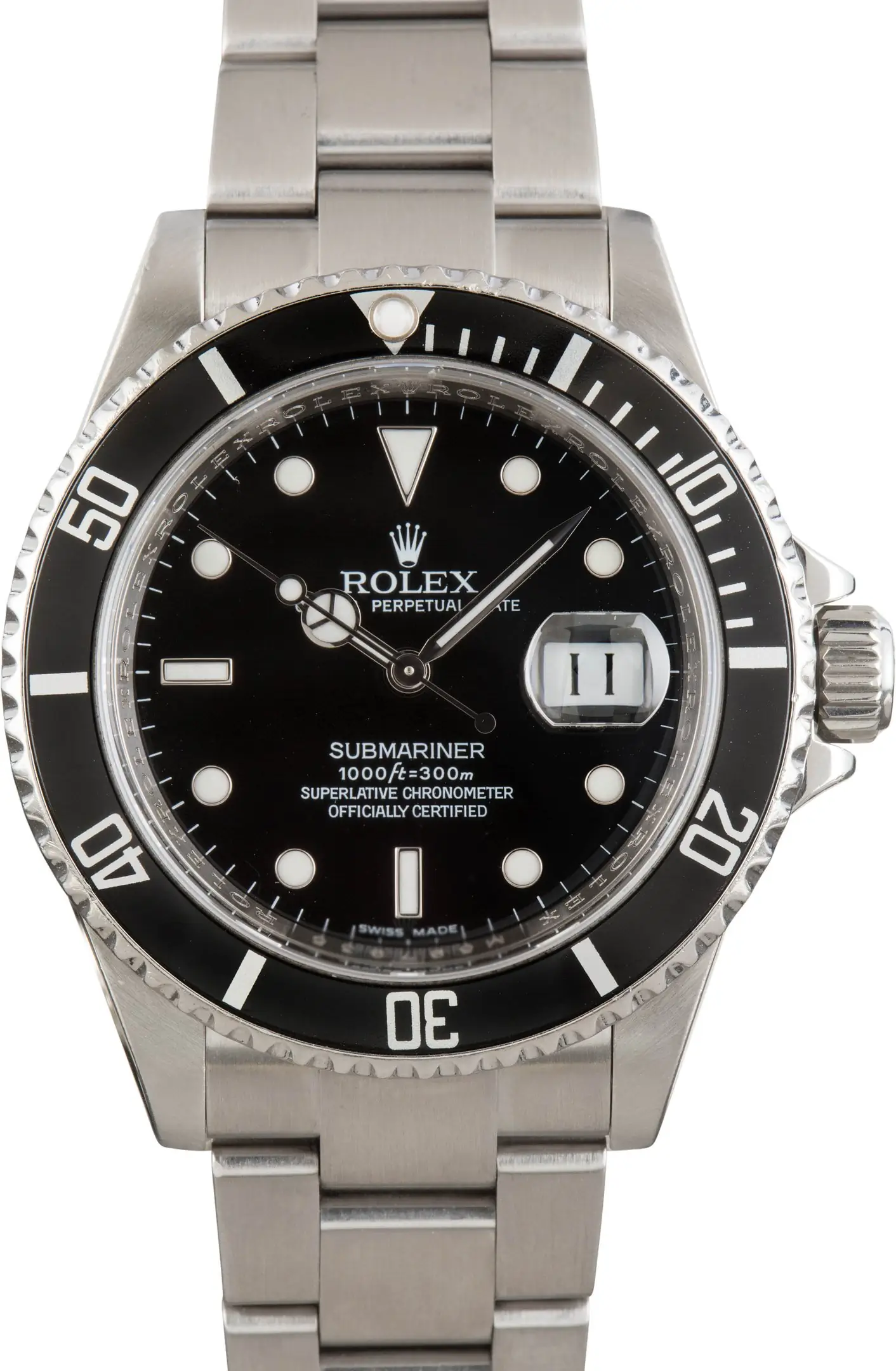Clean Factory Super Clone Rolex Submariner 16610 Steel Oyster