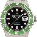 Clean Factory Super Clone Rolex Submariner 16610LV Kermit 2007