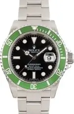 Clean Factory Super Clone Rolex Submariner 16610LV Kermit 2007