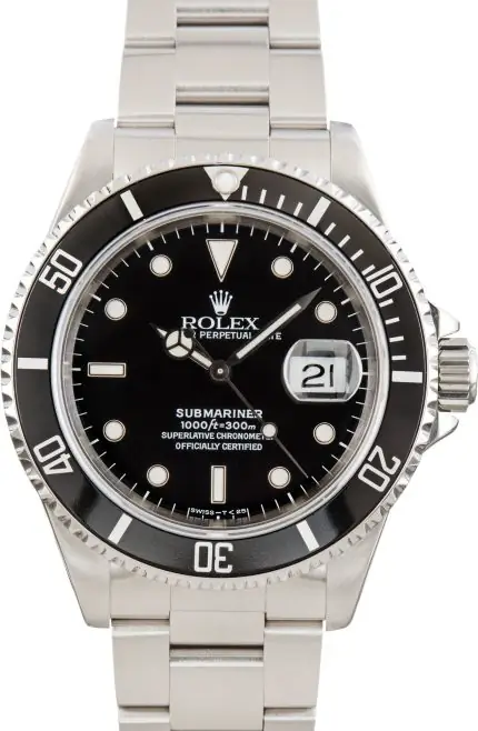 Cheapest Pre-Owned Rolex Submariner 16610 Stainless Steel 1994