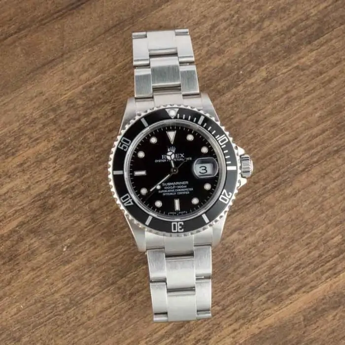 Clean Factory Supreme Rolex Submariner 16610T Black Super Clone - Image 5