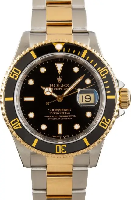 Cheapest Rolex Submariner 16613 Black Dial Steel Gold 1991