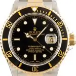 Clean Factory Supreme Rolex Submariner 16613 Two-Tone Clone
