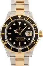 Clean Factory Supreme Rolex Submariner 16613 Two-Tone Clone