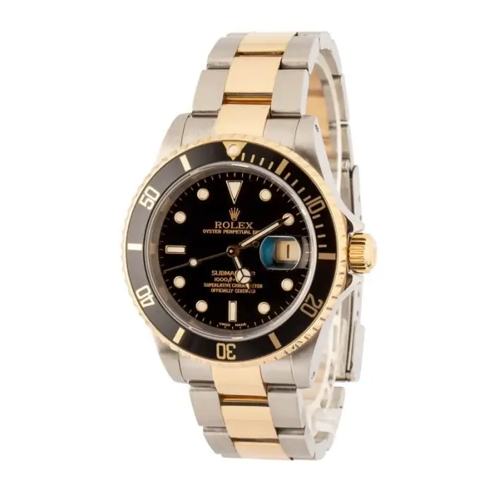 Cheapest Rolex Submariner 16613 Two-Tone Black Dial Super Clone - Image 3