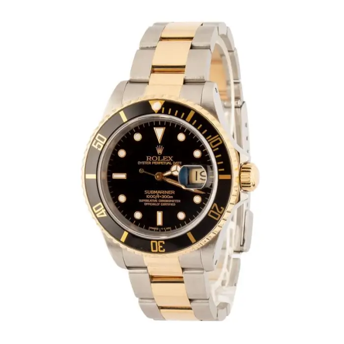 Cheapest Rolex Submariner 16613 Black Dial Steel Gold 1991 - Image 3