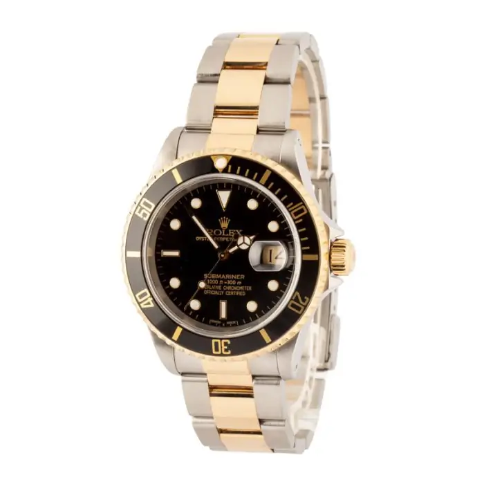Clean Factory Supreme Rolex Submariner 16613 Two-Tone Clone - Image 3