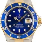Clean Factory Supreme Rolex Submariner 16613T Blue Super Clone