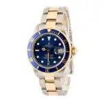 Best Clone Rolex Submariner 16613 Two-Tone Blue Dial 40mm - Image 3