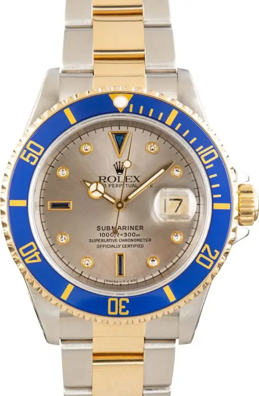 Clean Factory Supreme Rolex Submariner 16613 Serti Clone