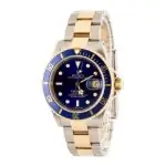 Clean Factory Supreme Rolex Submariner 16613 Blue Two-Tone Clone - Image 3