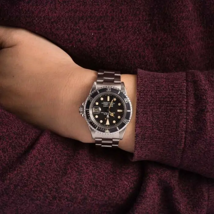 Vintage Rolex Submariner 1680 Matte Black Cheapest Rolex - Image 9