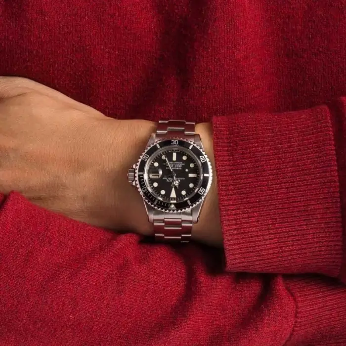 Vintage Rolex Submariner 1680 Stainless Steel Mens Watch - Image 9