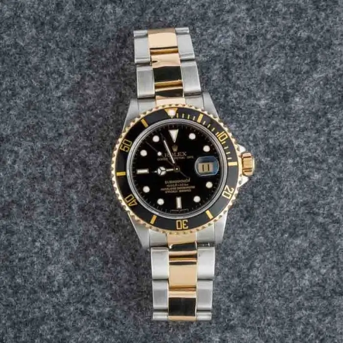 Clean Factory Supreme Rolex Submariner 16803 Black Dial Clone - Image 5