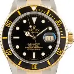Clean Factory Supreme Rolex Submariner 16803 Black Dial Clone
