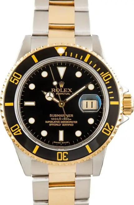 Clean Factory Supreme Rolex Submariner 16803 Black Dial Clone