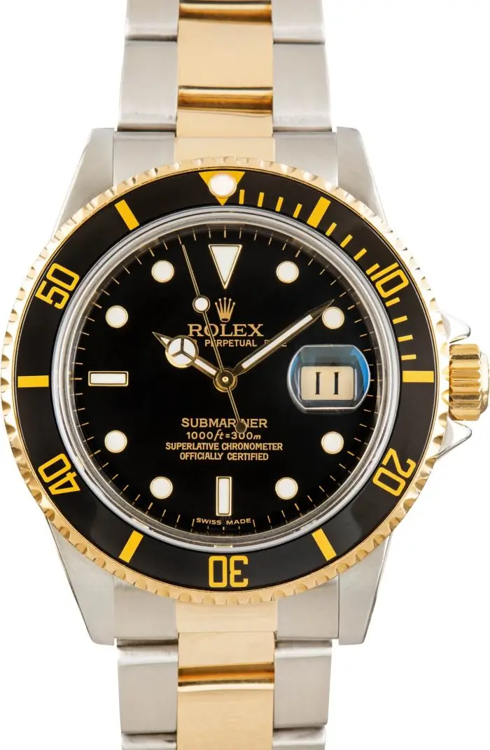 Clean Factory Supreme Rolex Submariner 16803 Black Dial Clone - Image 2