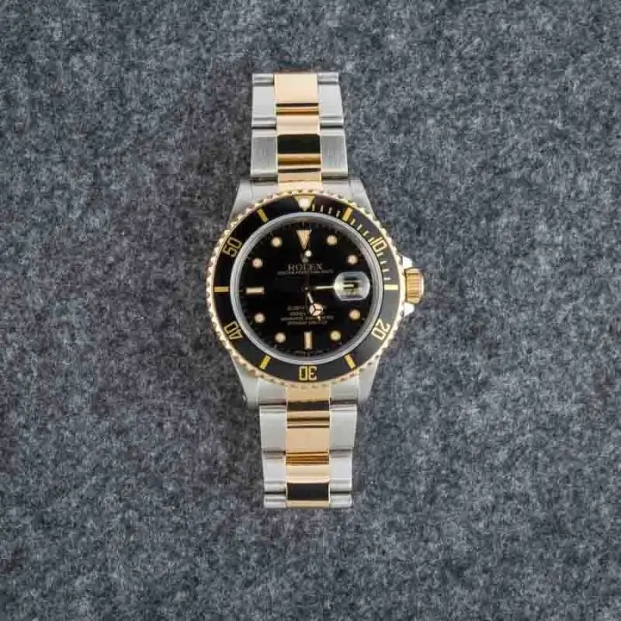 Cheapest Rolex Submariner 16803 Two-Tone Black Dial 1987 - Image 6